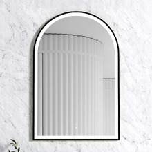Archie 900 x 600mm Arched LED Bathroom Mirror